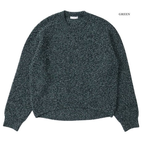 Ladie's / ATON（レディース エートン）"SUPER FINE MERINO CREW NECK SWEATER"