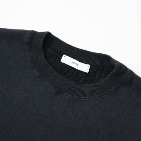 Ladie's / ATON（レディース エートン）"NATURAL DYED URAKE OVERSIZED SWEAT SHIRT"