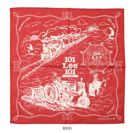 Lee × Nigel Cabourn 'OX'ed Silver'（リー×ナイジェルケーボン オックスシルバー）"101 BANDANA"