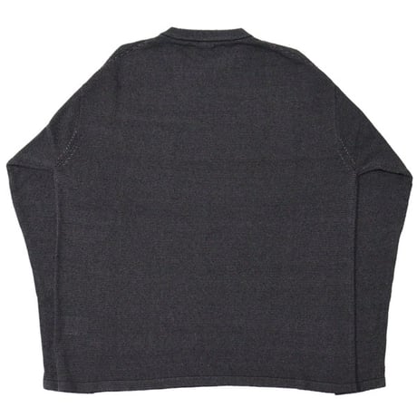 SANMONT（サンモント）"シルクニット長袖クルーネック"