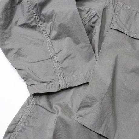 Graphpaper（グラフペーパー）"Garment Dyed Typewriter Fatigue Shirt - STONE GRAY"