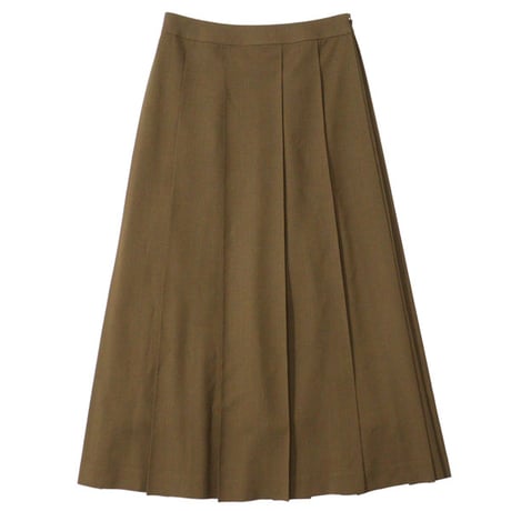 Ladie's / Graphpaper（レディース グラフペーパー）"Wool Ripstop Box Pleats Skirt"