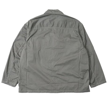 Graphpaper（グラフペーパー）"Garment Dyed Typewriter Fatigue Shirt - STONE GRAY"