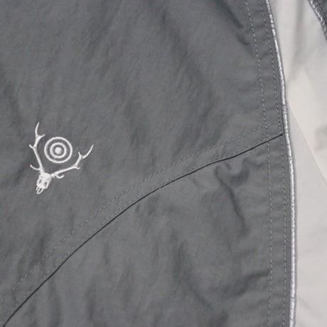 South2 West8 （サウスツーウエストエイト）"Warm Up Jacket - Nylon Tussah"