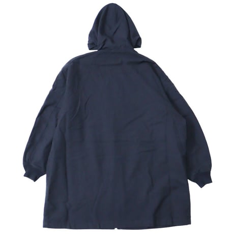 SANMONT（サンモント）"ウールツイルフーデッドコート"