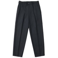 nonnotte（ノノット）"Draping One-Tuck Tapered Trousers"