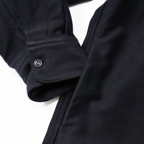 nonnotte（ノノット）"Draping Shirt Jacket - Fine Count Moleskin"
