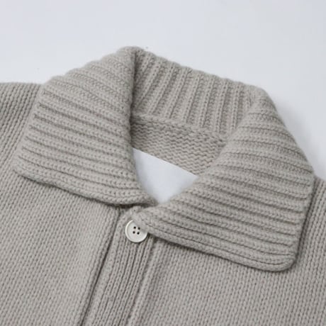 nonnotte（ノノット）"Draping Knit Cardigan Jacket"