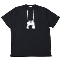 ENGINEERED GARMENTS（エンジニアード ガーメンツ）"Printed Cross Crew Neck T-Shirt / Binocular"