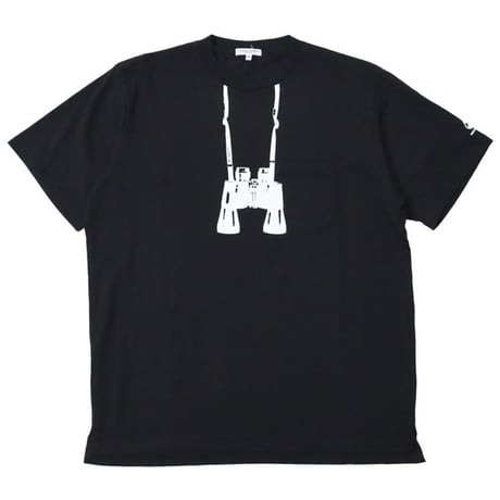 ENGINEERED GARMENTS（エンジニアード ガーメンツ）"Printed Cross Crew Neck T-Shirt / Binocular"