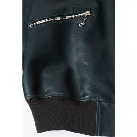 OUR LEGACY（アワー レガシー）"MINI BOMBER - Station Blue Pliable Bovine"
