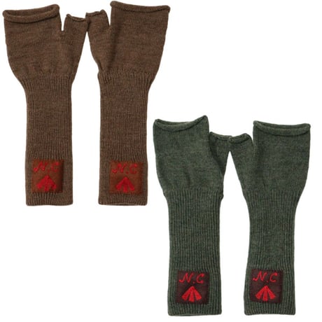 Nigel Cabourn WOMAN（ナイジェルケーボン ウーマン）"WOOL FINGERLESS GLOVES"
