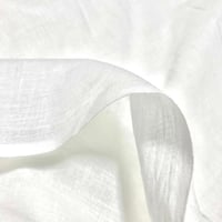 【カット済50cm】アウトレット　ホワイト　56番手　インドカディ　手紡ぎ・手織りテキスタイル　ハンドメイド　コットン