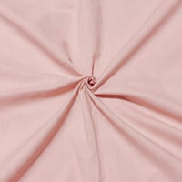 【50cm単位】コーラルピンク　インド綿　プレーン生地　テキスタイル  コットン
