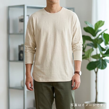 『テッポーロンT 無地_022』Hemp×オーガニックコットン  のコピー
