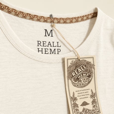 『テッポーロンT 無地_022』Hemp×オーガニックコットン  のコピー