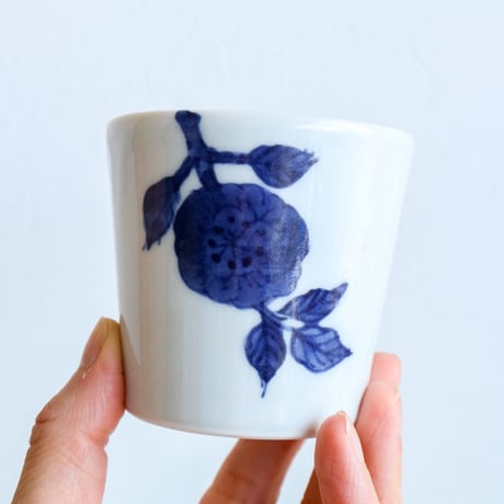 米満麻子　青花 フリーカップ