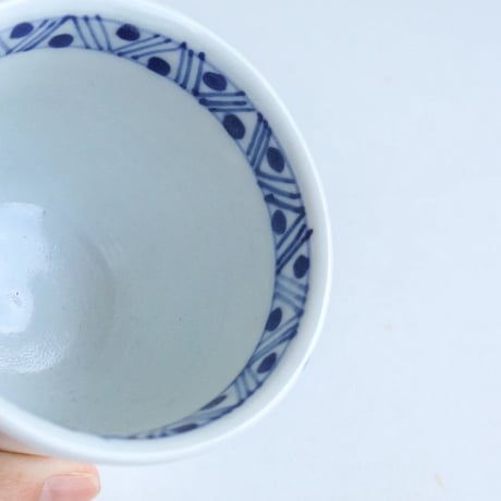 米満麻子　青花 フリーカップ