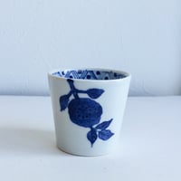 米満麻子　青花 フリーカップ