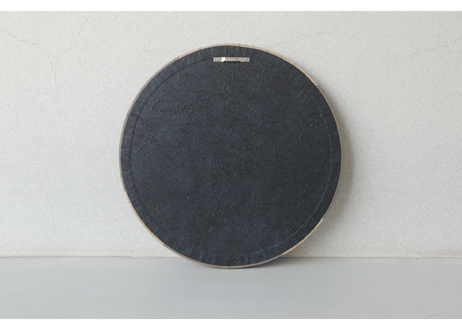 円形和紙アートパネル「凪－Nagi」　Washi Wall Art Panel　300φ