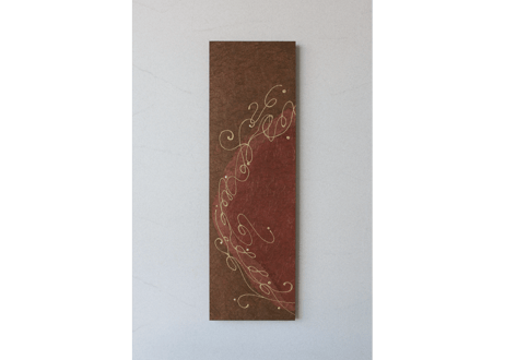 和紙アートパネル「陽炎－Kagerou」　Washi Wall Art Panel　910×280