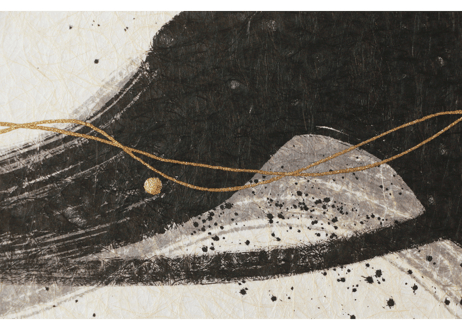 和紙アートパネル「翔－Sho」　Washi Wall Art Panel　800×210