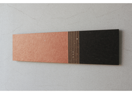 和紙アートパネル「暁闇－Gyouan」　Washi Wall Art Panel　800×210