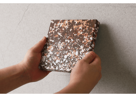 和紙ミニアートパネル「微泡－bihou」　Washi Mini Art Panel　150×150 全4種