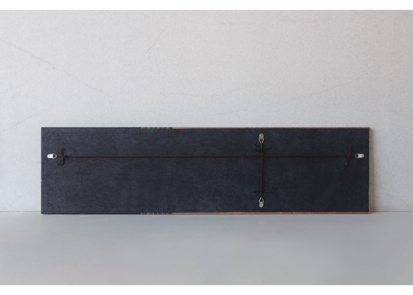 和紙アートパネル「暁闇－Gyouan」　Washi Wall Art Panel　800×210