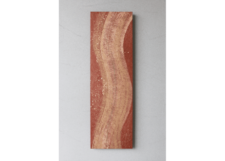 和紙アートパネル「悠久 金彩－Yukyu kinsai」　Washi Wall Art Panel　910×280