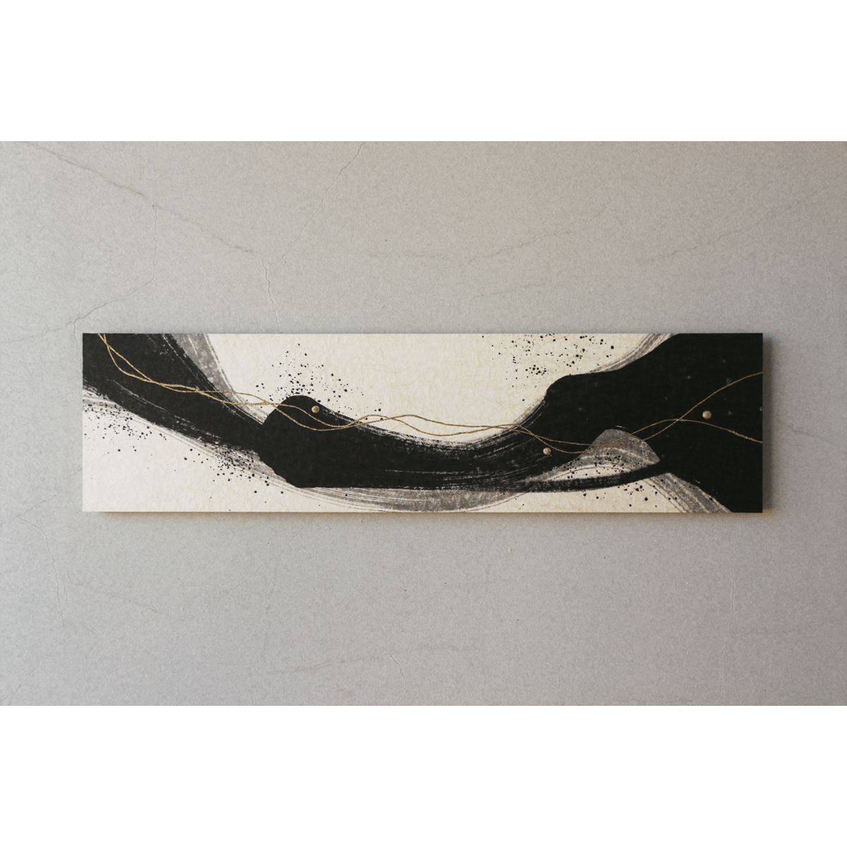 和紙アートパネル「翔－Sho」 Washi Wall Art Panel 800×210 |