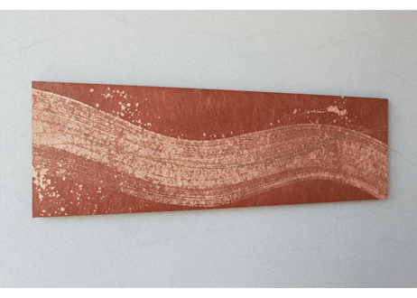 和紙アートパネル「悠久－Yukyu」　Washi Wall Art Panel　910×280