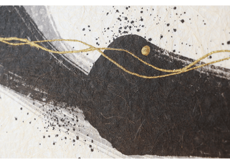 和紙アートパネル「翔－Sho」　Washi Wall Art Panel　800×210