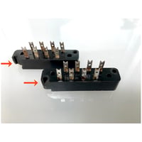 [難あり品] Tuchel 8pin T2001 メスコネクタ 　中古  [角欠けあり]　2個セット