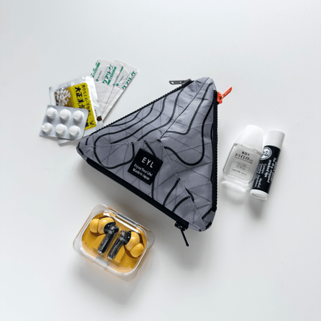 EYL Triple Pocket Pouch【S】Topo Map