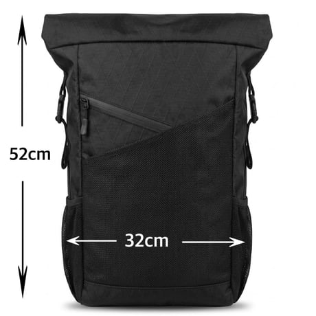 【新商品特価】 リュック バックパック（X-PAC） 30L 軽量 メンズ レディース ハイキング ブラック 黒 旅行 トラベル 防災 PEAKHUNT(ピークハント）【DAX006-BK】