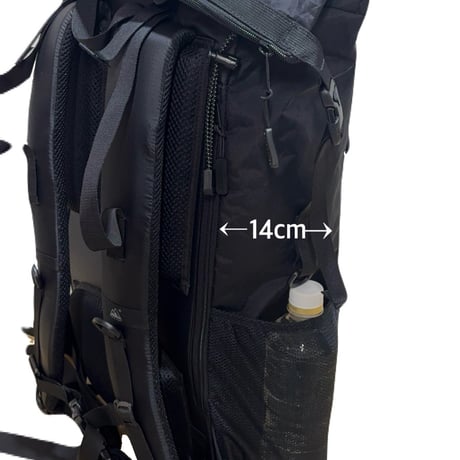 【新商品特価】 リュック バックパック（X-PAC） 30L 軽量 メンズ レディース ハイキング ブラック 黒 旅行 トラベル 防災 PEAKHUNT(ピークハント）【DAX006-BK】