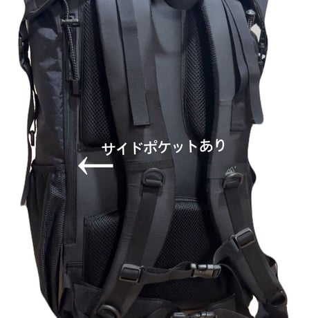 【新商品特価】 リュック バックパック（X-PAC） 30L 軽量 メンズ レディース ハイキング ブラック 黒 旅行 トラベル 防災 PEAKHUNT(ピークハント）【DAX006-BK】