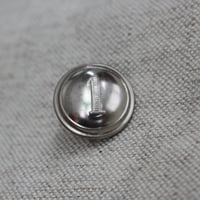 シルバーメタルボタン 18㎜　フランスヴィンテージ