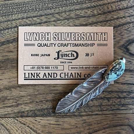 【LYNCH SILVERSMITH】 LNC312 FEATHER(L)  NEW LANDER