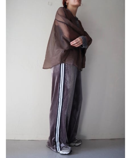 ベロアトラックパンツ