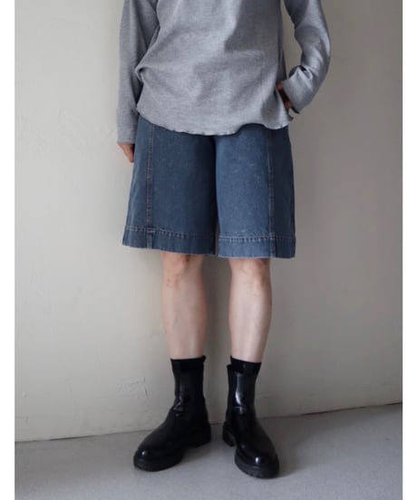 デニムハーフパンツ