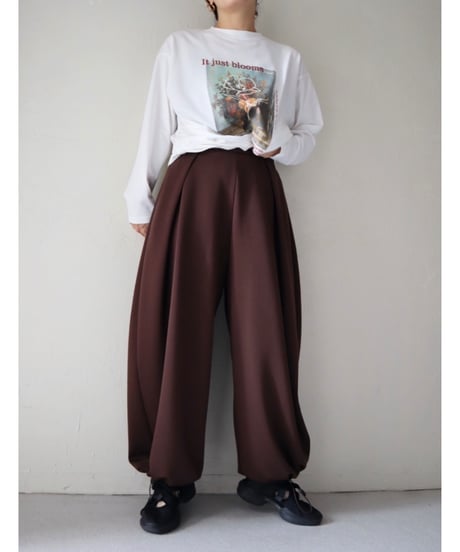 ボンディングタックパンツ