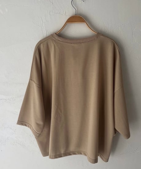 6分袖ワイドTシャツ