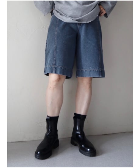 デニムハーフパンツ