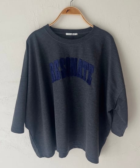 6分袖ワイドTシャツ