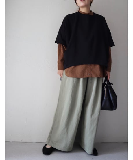 ツイルワイドパンツ