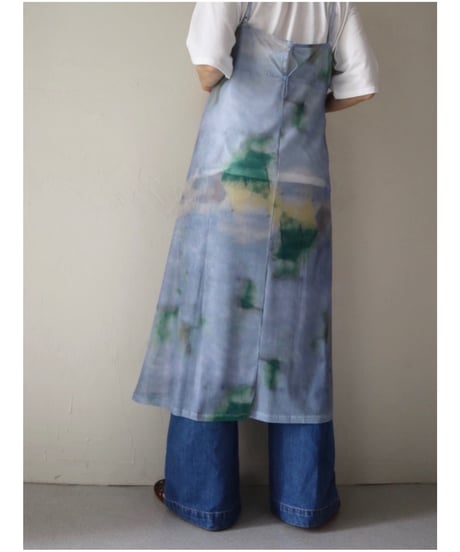 メッシュタイダイキャミワンピ