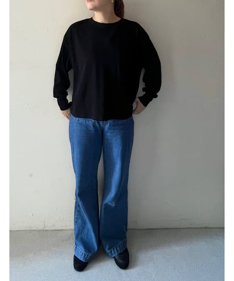 サイドスリットカットソー