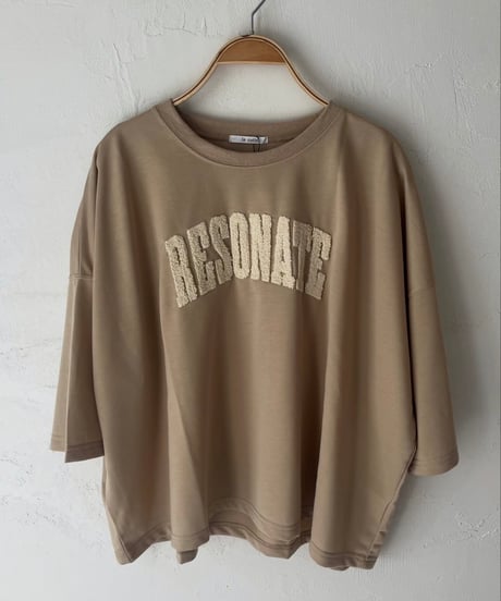 6分袖ワイドTシャツ
